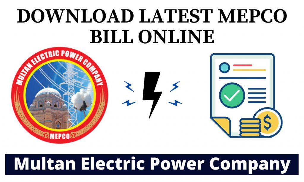How to Download Latest MEPCO BILLS ONLINE