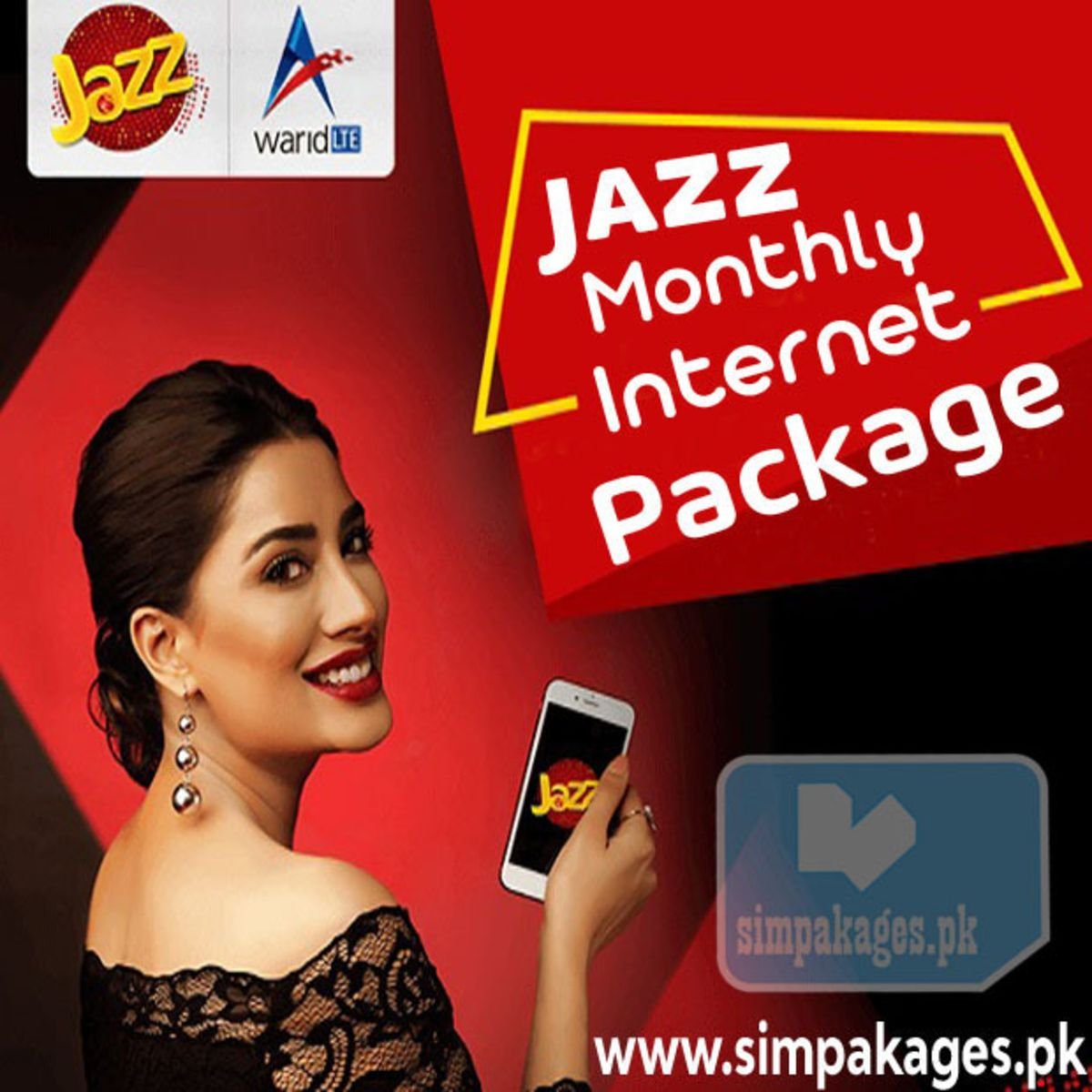 Jazz Monthly Internet Packages Activatation Code