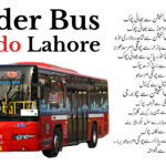 Feeder Bus Lahore speedo lahore