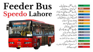 Feeder Bus Lahore speedo lahore