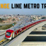 Orange Line Metro Train